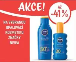 Globus Nivea opalovací kosmetika nabídka