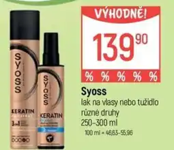 Globus Syoss lak na vlasy nebo tužidlo nabídka