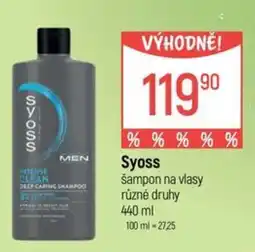 Globus Syoss šampon na vlasy nabídka
