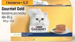 Globus Gourmet Gold konzervy pro kočky nabídka