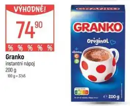 Globus Granko instantní nápoj nabídka