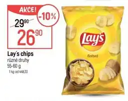 Globus Lay's chips nabídka