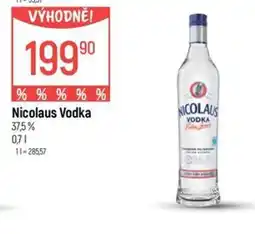 Globus Nicolaus Vodka nabídka