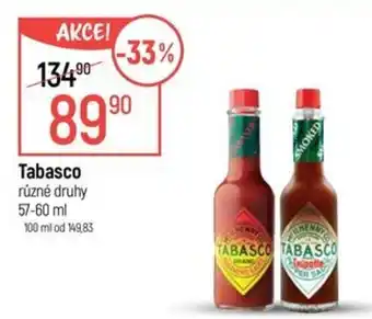 Globus Tabasco různé druhy nabídka