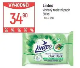 Globus Linteo vlhčený toaletní papír nabídka
