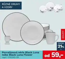 Asko Black Luna porcelánová série nabídka