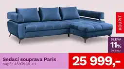 Asko Paris sedací souprava nabídka