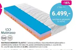 Möbelix Materasso matrace memory elastic nabídka