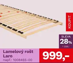Asko Laro lamelový rošt nabídka