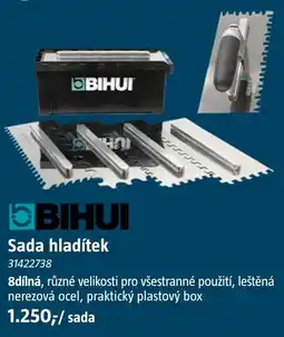 Bauhaus BiHui sada hladítek nabídka
