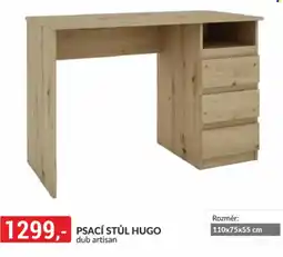 Baumax Hugo psací stůl nabídka
