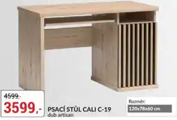 Baumax PSACÍ STŮL CALI C-19 dub artisan nabídka