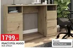 Baumax Hugo psací stůl nabídka
