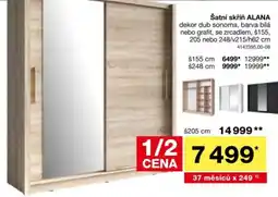 Sconto Alana šatní skříň nabídka