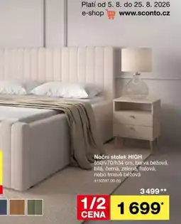 Sconto High noční stolek nabídka