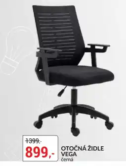 Baumax Vega otočná židle černá nabídka