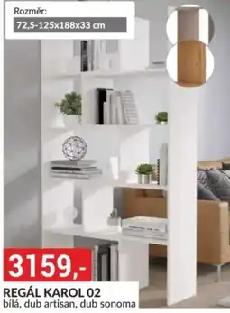 Baumax Regál karol 02 nabídka