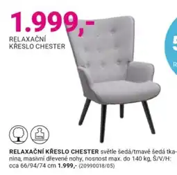 Möbelix Relaxační křeslo chester nabídka
