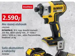 Bauhaus DeWalt aku rázový utahovák nabídka