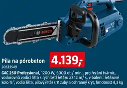 Bauhaus Bosch pila na pórobeton gac 250 professional nabídka