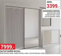 Baumax Royal šatní skříň nabídka