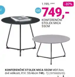 Möbelix Mica konferenční stolek nabídka