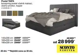 Sconto Sconto nábytek postel taifa nabídka