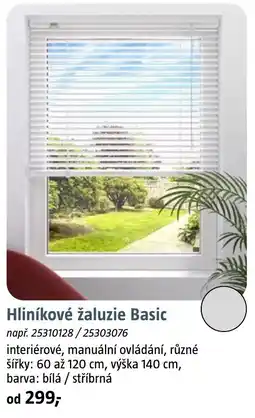Bauhaus Hliníkové žaluzie Basic nabídka