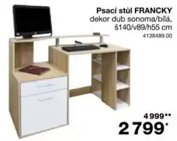 Sconto Psací stůl Francky nabídka
