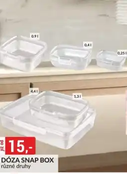 Baumax Dóza snap box nabídka