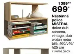 Sconto Mistral nástěnná police nabídka