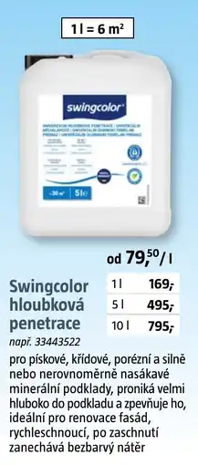 Bauhaus Swingcolor hloubková penetrace nabídka