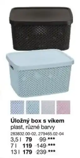 Sconto Úložný box s víkem nabídka
