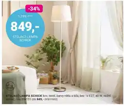 Möbelix Schick stojací lampa nabídka