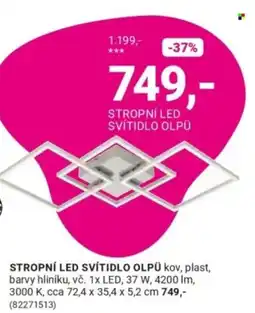 Möbelix Olpu stropní led svítidlo nabídka