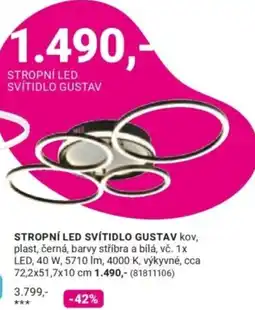 Möbelix Gustav stropní led svítidlo nabídka