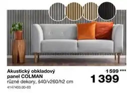 Sconto Colman akustický obkladový panel nabídka
