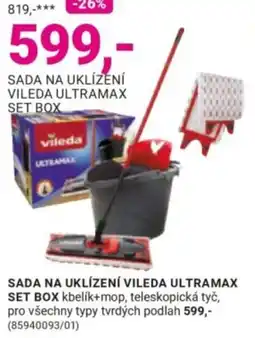 Möbelix Vileda sada na uklízení ultramax set box nabídka