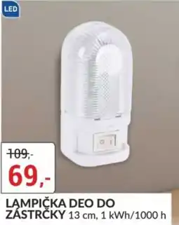 Baumax Lampička deo do zástrčky nabídka