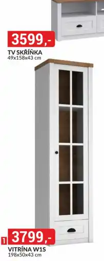 Baumax Vitrína W1S nabídka