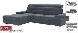 Baumax Korfu rohová sedací souprava nabídka