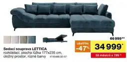 Sconto Sedací souprava LETTICA nabídka
