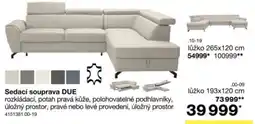 Sconto DUE sedací souprava nabídka