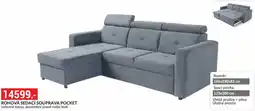 Baumax Pocket rohová sedací souprava nabídka