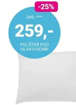 Möbelix Henri polštář pod hlavu nabídka