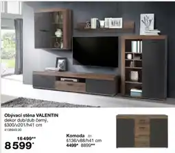 Sconto Valentin obývací stěna nabídka