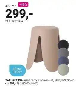 Möbelix Taburet Pia nabídka