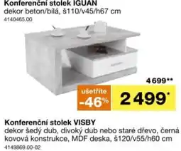 Sconto Iguan konferenční stolek nabídka