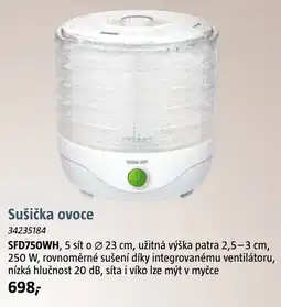 Bauhaus Sencor sušička ovoce SFD750WH nabídka