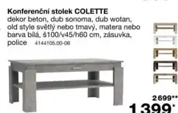 Sconto Colette konferenční stolek nabídka